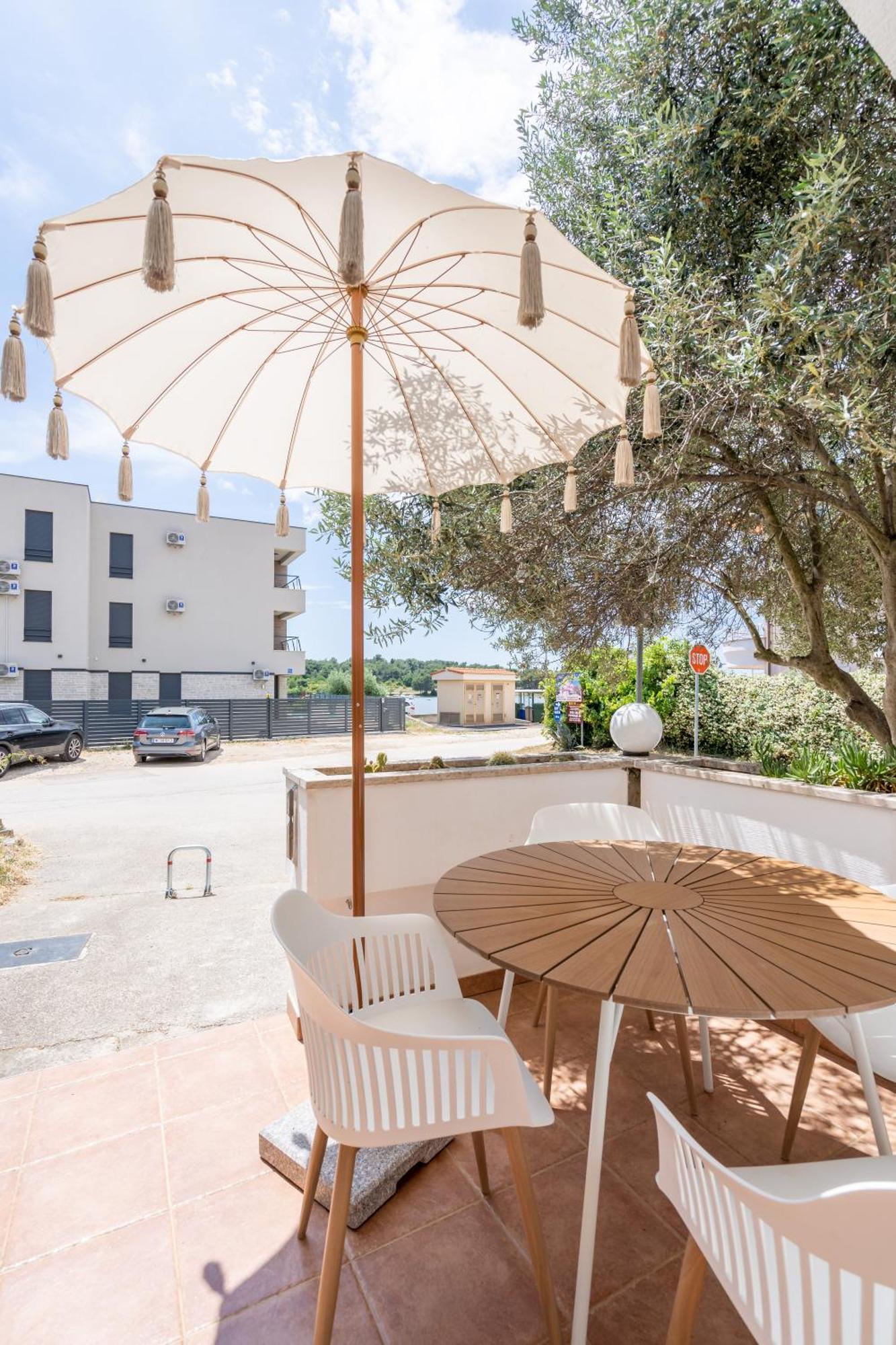 App Akumal-25M Zum Meer, Privatparkplatz, 50 Zoll Smart Tv, Sat Medulin Luaran gambar