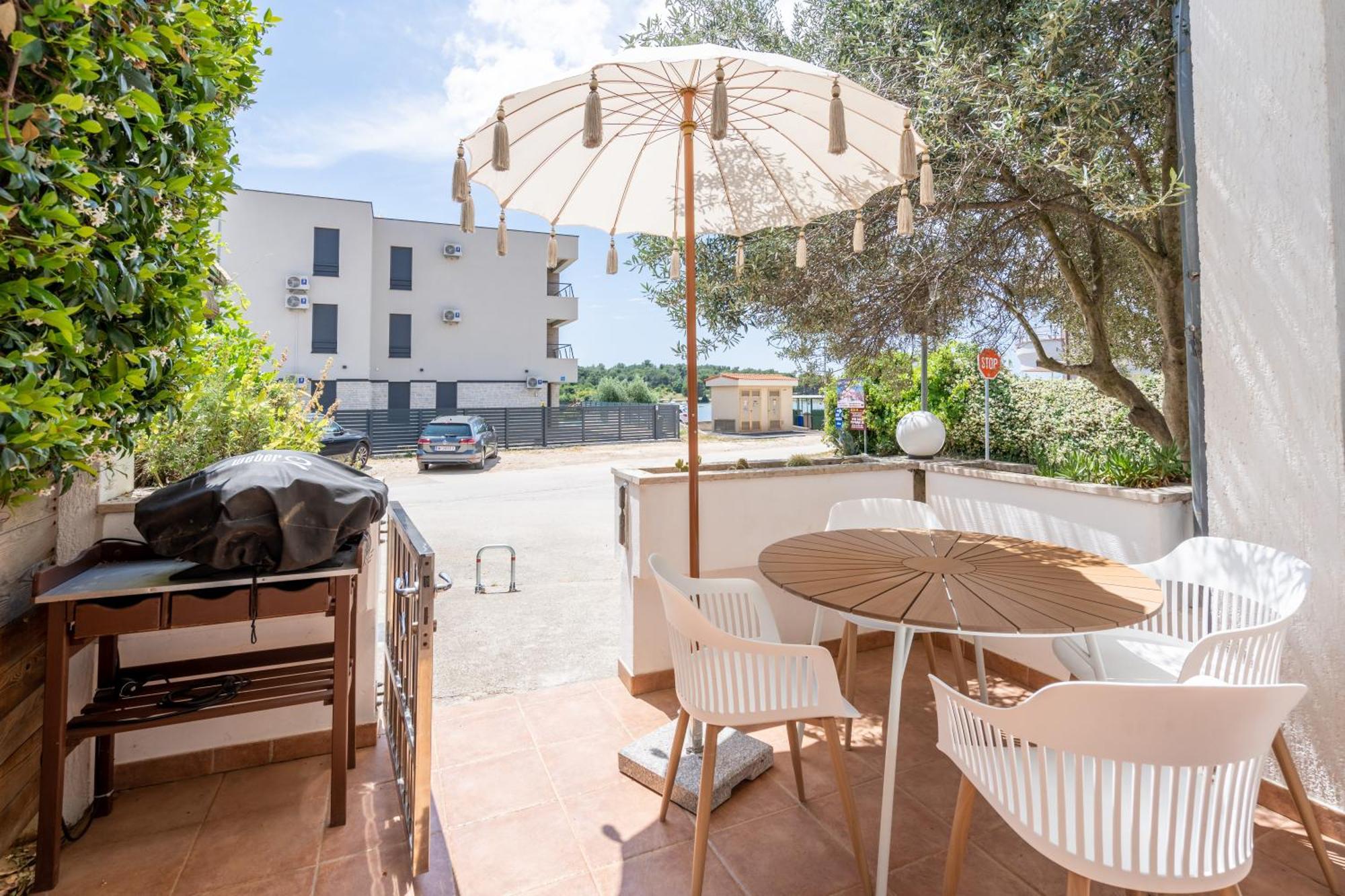 App Akumal-25M Zum Meer, Privatparkplatz, 50 Zoll Smart Tv, Sat Medulin Luaran gambar